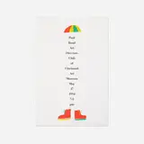 Paul Rand, Art Directors Club of Cincinnati exhibition poster, 1994, offset lithograph on paper