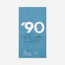 Ben Franklin ’90 poster by Paul Rand, 1990, offset lithograph on paper, sold Sep 2018
