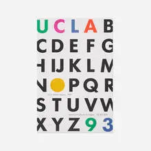 UCLA Summer Sessions poster by Paul Rand, 1993, offset lithograph on paper, sold Sep 2018