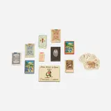 Selected by Paul Rand, packaging collection, printed paper, printed plastic, transfer-printed steel