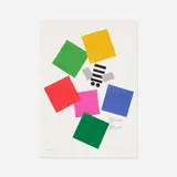 Paul Rand, Tokyo Communication Arts poster, 1991, offset lithograph on paper