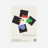Paul Rand, Ginza Graphic Gallery poster, 1992, offset lithograph on paper