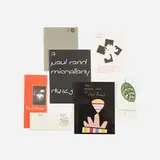 Paul Rand, exhibition materials and design publication collection, 1987-1996, printed paper