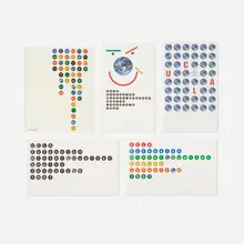 UCLA cover proofs and final course catalog by Paul Rand, 1996, printed paper, sold Sep 2018