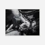 No. 6 Petroglyphs, Monument Valley, Utah, 1958 by Ansel Adams, gelatin silver print, sold Jul 2018