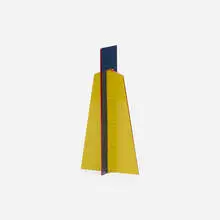 Egret by Lyman Emmet Kipp, Jr., 1980, painted aluminum, sold Jul 2018