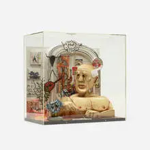 Picasso by Red Grooms, 1997, three-dimensional lithograph in colors on Rives BFK paper, sold Jul 2018