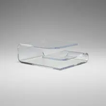 Contemporary, coffee table, c. 1980, acrylic