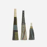 S. Savtchenko, collection of three vessels, c. 1960, glazed stoneware