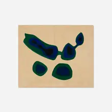 Ralph Du Casse, Untitled, 1967, oil on linen