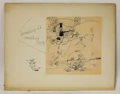 Frederick Rowland Emett, Untitled, on a Windsor and Newton 'Whatman' watercolour board