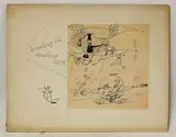 Frederick Rowland Emett, Untitled, on a Windsor and Newton 'Whatman' watercolour board