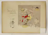Frederick Rowland Emett, Untitled, on a Windsor and Newton 'Herga' watercolour board