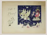 Michael ffolkes, Michael ffolkes (1925-1988) 'Flight of Fancy' signed 'ffolkes', 1925