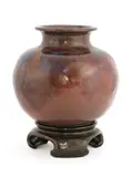 Lane Gordon Thorlaksson, Lane Gordon Thorlaksson (Canadian, 1937, a sang-de-boeuf glazed vase