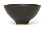 Dame Lucie Rie, Dame Lucie Rie (Austrian-British, 1902, a stoneware bowl with a manganese ground
