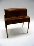 Cotswold school, A walnut bureau,, A walnut bureau,