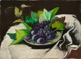 Traubenstilleben by Karl Hofer, 1928, Öl auf Leinwand, sold May 2014