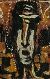 Louis Soutter, Visage“. 1930er Jahre