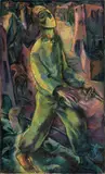 Willi Geiger, Der Blinde, 1919, Öl auf Leinwand