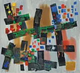Geordneter Garten by Fritz Winter, 1958, Öl auf Leinwand, sold Nov 2011