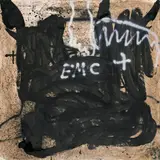Antoni Tàpies, EMC, 1989, Tusche, Sprühlack und Graphit auf Papier, auf Leinwand aufgezogen