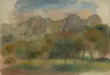 Pierre-Auguste Renoir, Le Baou de Saint Jeannet - Fragment