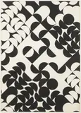 Zdeněk Sýkora, Black and White Texture, 1970, serigraphy, paper