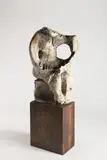 Miroslav Vystrčil, A Torsal Seated Figure, 1950s, plaster, wood