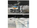 Teodor Rotrekl, Conquerors of the Solar System, 1988, gouache, watercolour, paper