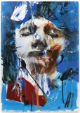 Martin Šárovec, Imaginative Fall 6, 2017, oil on wood
