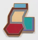 Stella, Sunapee, 1966 by Richard Pettibone, 1967, Oil on canvas, sold Feb 2018