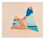 Tom Wesselmann, Seascape Dropout, 1982, Woodcut on Kizuki Hosho handmade paper