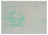 Electric Chair by Andy Warhol, 1971, Screenprint on paper, sold Feb 2018