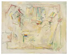 First Light by Hans Burkhardt, 1970, Oil on canvas, sold Feb 2018
