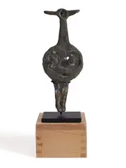 Emerson Woelffer, Figure, 1947, Bronze