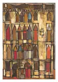 Guiseppe Gambino, Palazzo Moro Sini, 1958, Oil on canvas