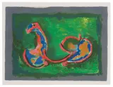 Cavallo in Armonia by Marino Marini, 1978, Etching and aquatint on Magnani paper, sold Feb 2018