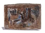 John Mason, Plaque, Glazed ceramic