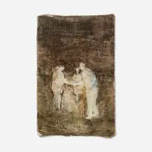 Jānis Avotins, Two Star, 2007, egg tempera on canvas mounted on board