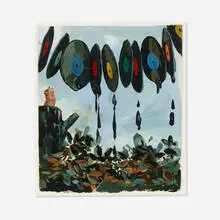 Zohar Lazar, 'Less You Wanta Get Downloaded, 2010, gouache on paper