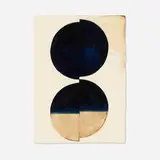 Nathlie Provosty, Council; Untitled (15-13), 2015, gouache and walnut ink on paper
