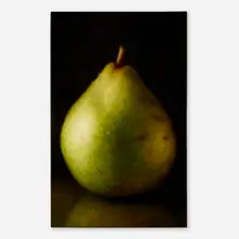 James Del Grosso, Comice Pear, 2003, oil on canvas