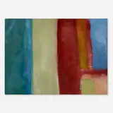 Barbara Coleman, Banded Colors, 1998, acrylic on canvas