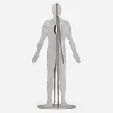 Jonathan Borofsky, Male/Female, 2006, aluminum
