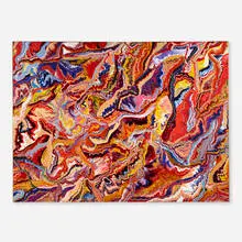 Frank Owen, Untitled, 1971, acrylic mounted on canvas