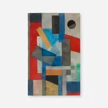 Carl Holty, Untitled #803, 1940, watercolor on paper