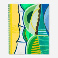 Mark Brosseau, Seduced, 2005, acrylic, flashe, enamel, ink and watercolor on panel