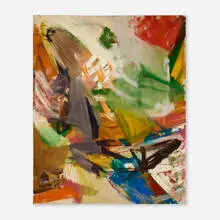 Charles Hinman, Untitled, 1957, oil on canvas