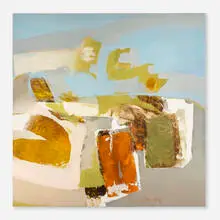 Syd Solomon, West Wind Song, 1967, oil on panel